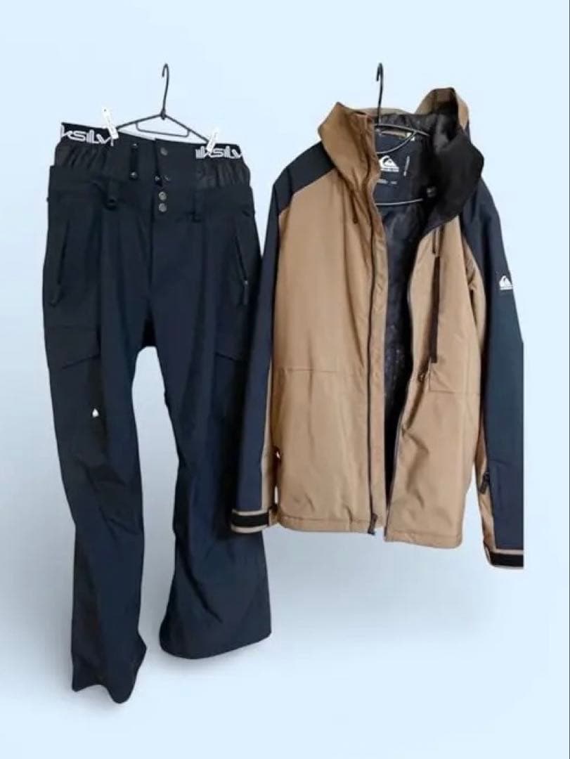 Quiksilver スノーボードウェア Lサイズ 上下美品