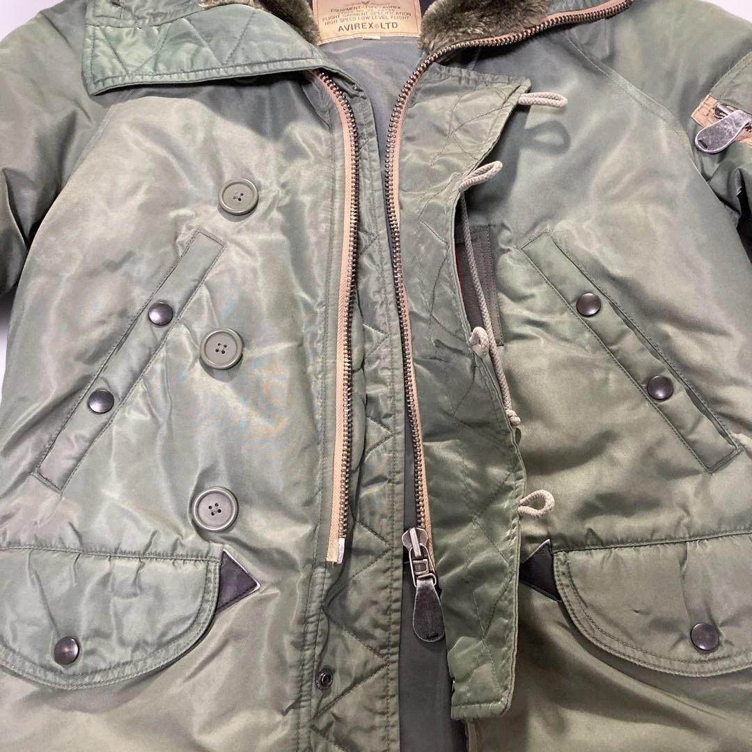 【希少】AVRIEX リアルファー N-3B バズリクソンズ アルファ フリー