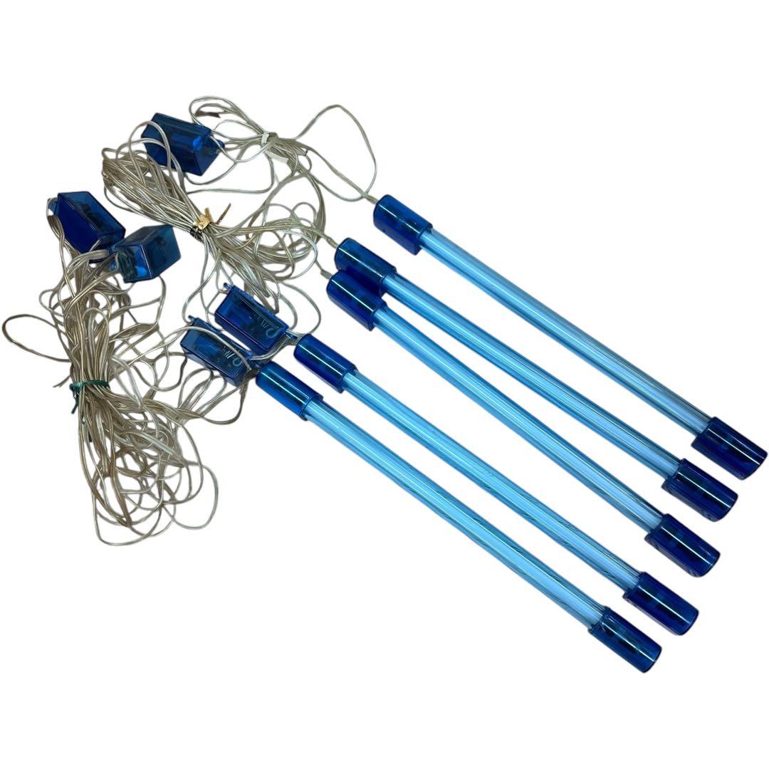 当時物 ネオン管 ブルー ピンク LEDスポット サウンドコントローラーセット