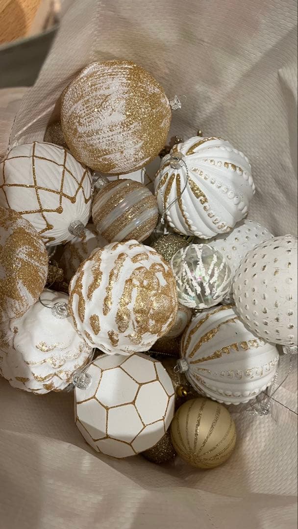 リュクス　Luxe クリスマスツリー　150センチ　オーナメント、収納袋付き