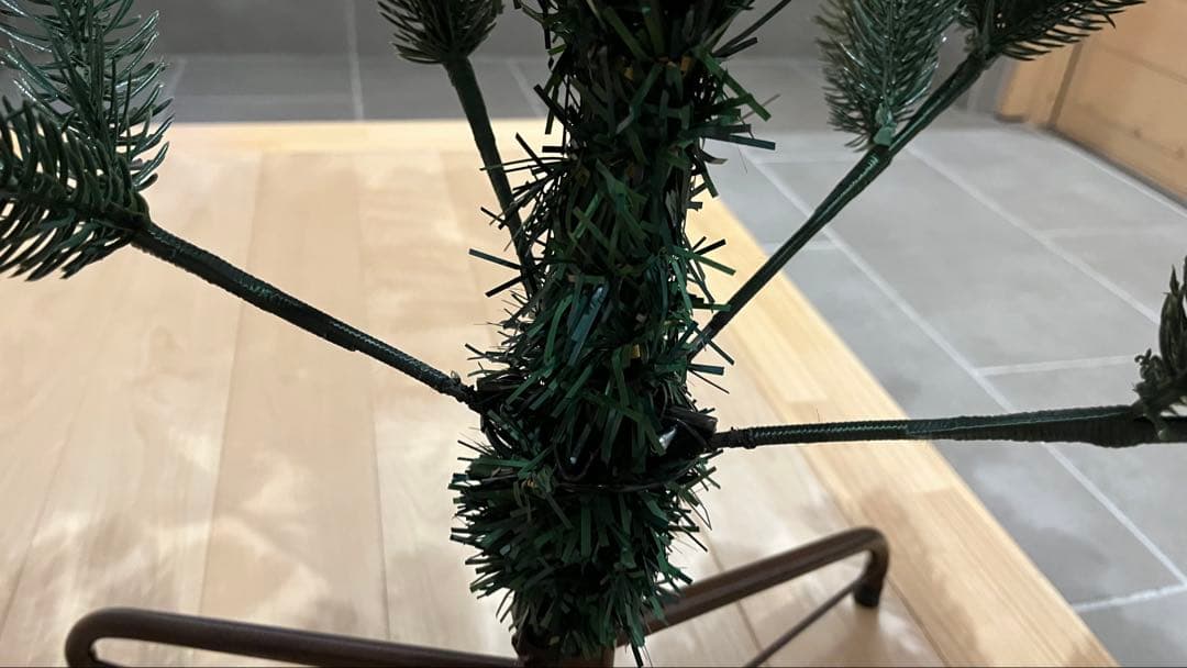 リュクス　Luxe クリスマスツリー　150センチ　オーナメント、収納袋付き