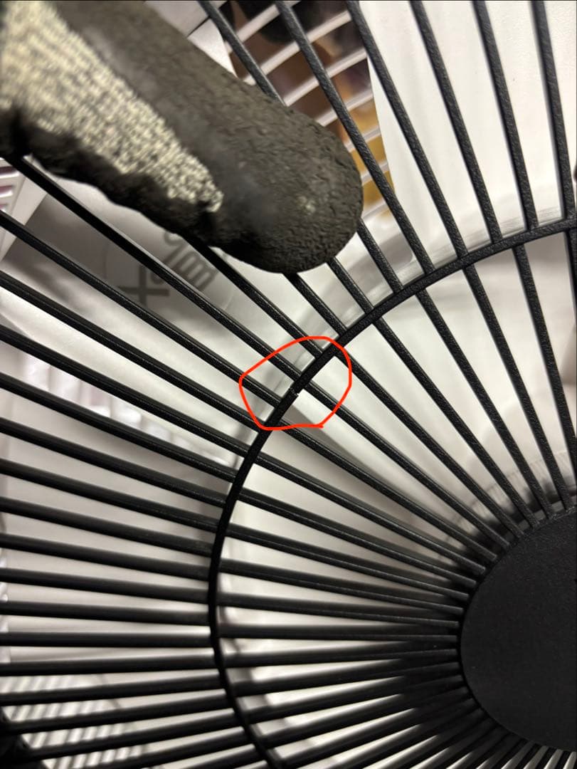 バルミューダ グリーンファン EGF-1700-WK 2022年製