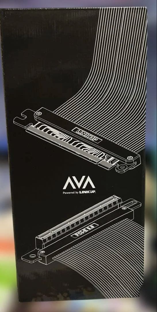 LINKUP AVA5 PCIe 5.0 ライザーケーブル 90cm
