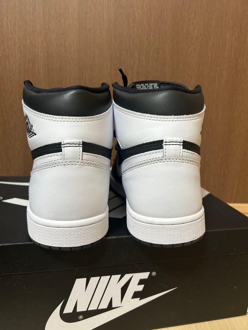 靴 Air Jordan 1 Retro High OG Black White