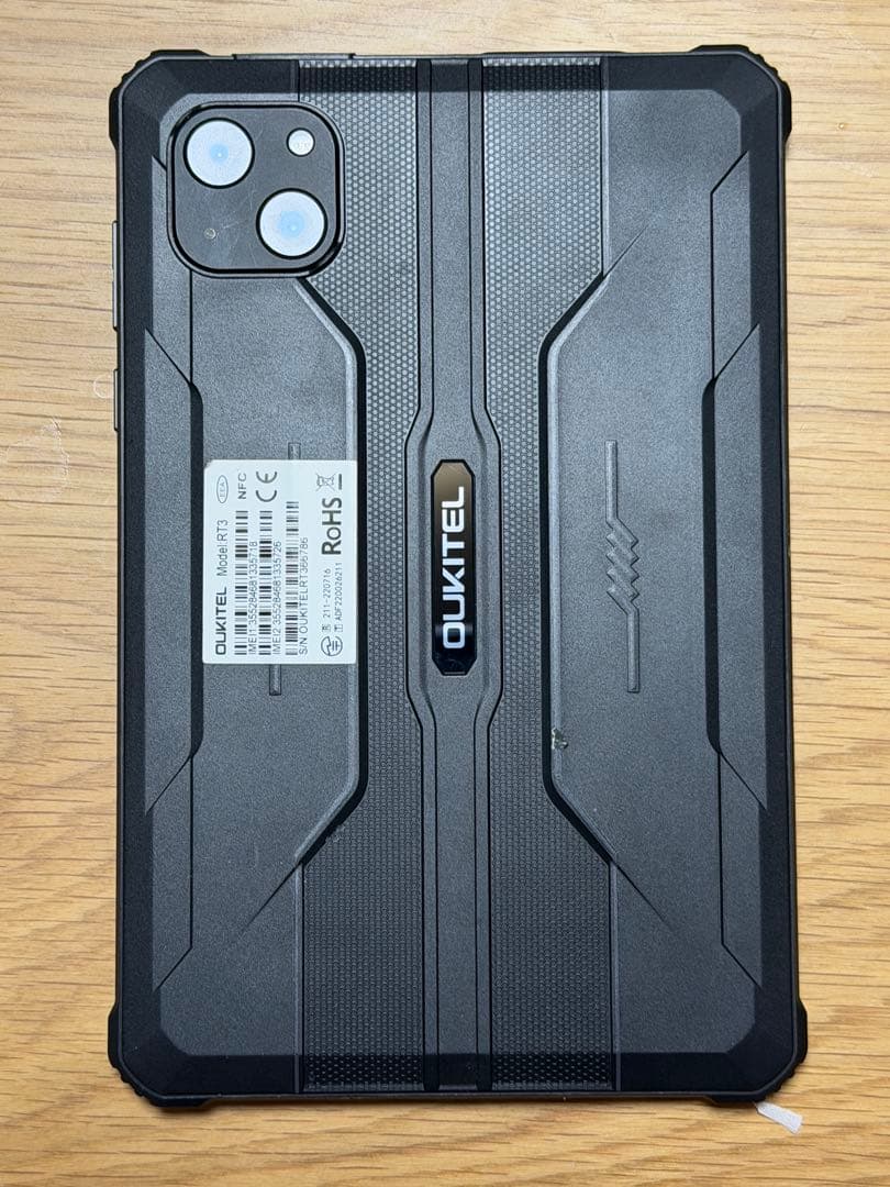 OUKITEL RT3 防水防塵タブレット