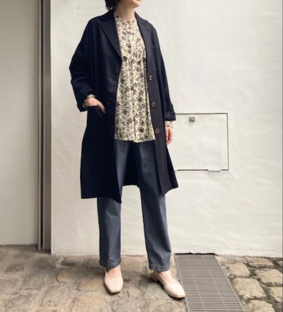 ✨未使用タグ付き✨ HUG Ō WäR コットンツイルショップコート ブラック