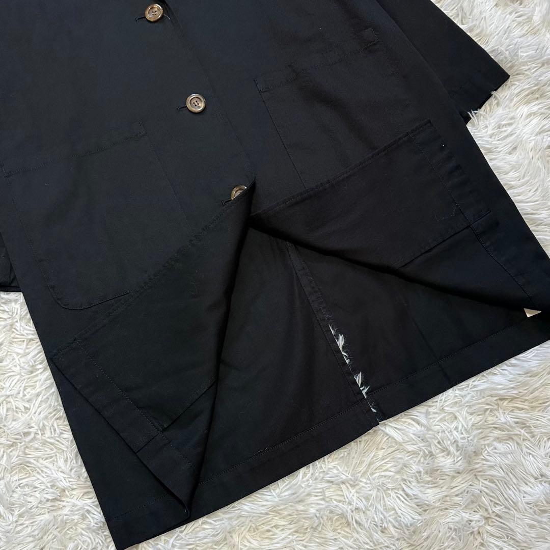 ✨未使用タグ付き✨ HUG Ō WäR コットンツイルショップコート ブラック