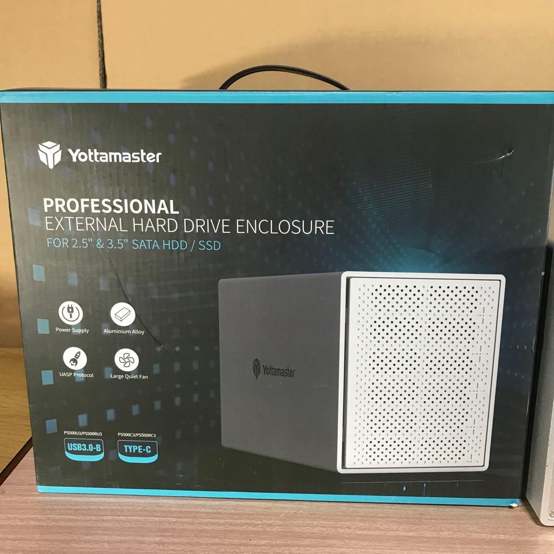 Yottamaster 外付けHDDケース　PS500RC3 5bay ジャンク