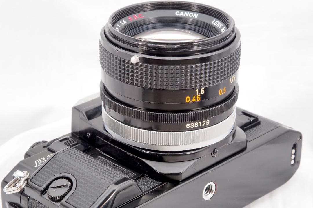 Canon A-1 FD 50mm f/1.4 S.S.C. 分解整備済 保証付