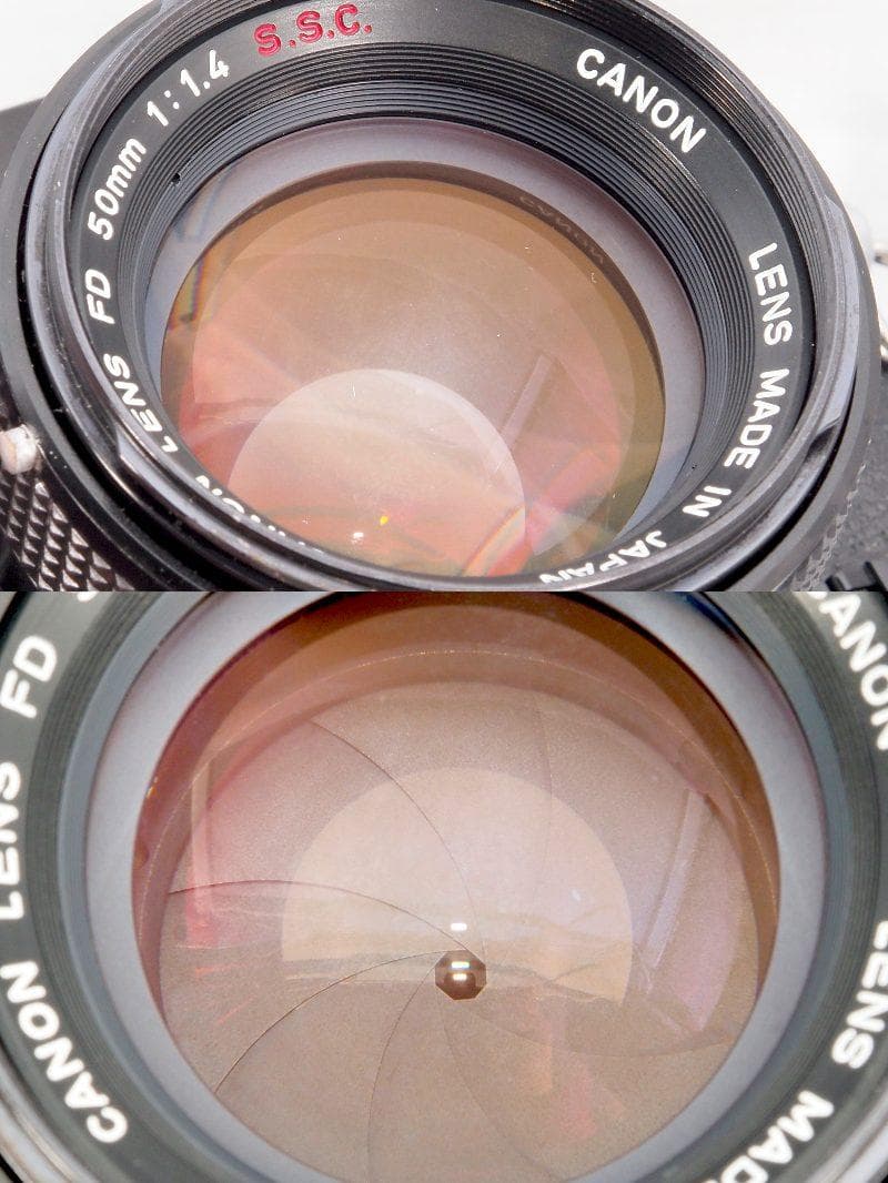 Canon A-1 FD 50mm f/1.4 S.S.C. 分解整備済 保証付