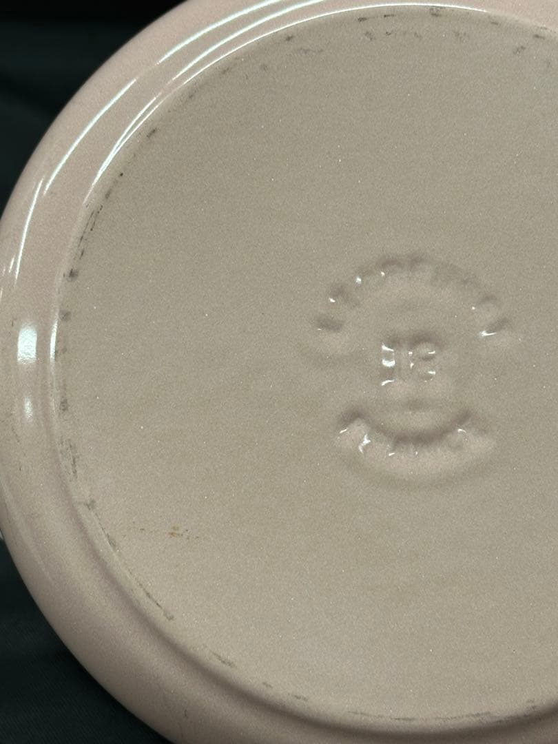 【USED美品】Le Creuset ココットロンド　ピンク　18cm