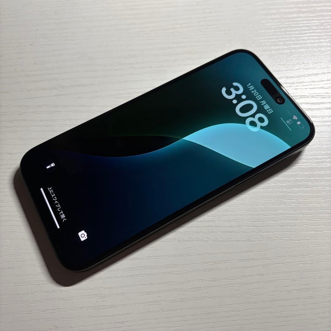 iPhone 15 Plus 128GB ブラック SIMフリー 美品