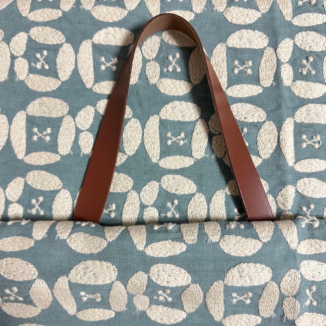 dear...　底楕円トートバッグ　ミナペルホネン　dear ハンドメイド