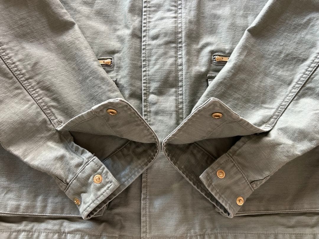 24SS HELIOPOLE エリオポール ミリタリーショートブルゾン