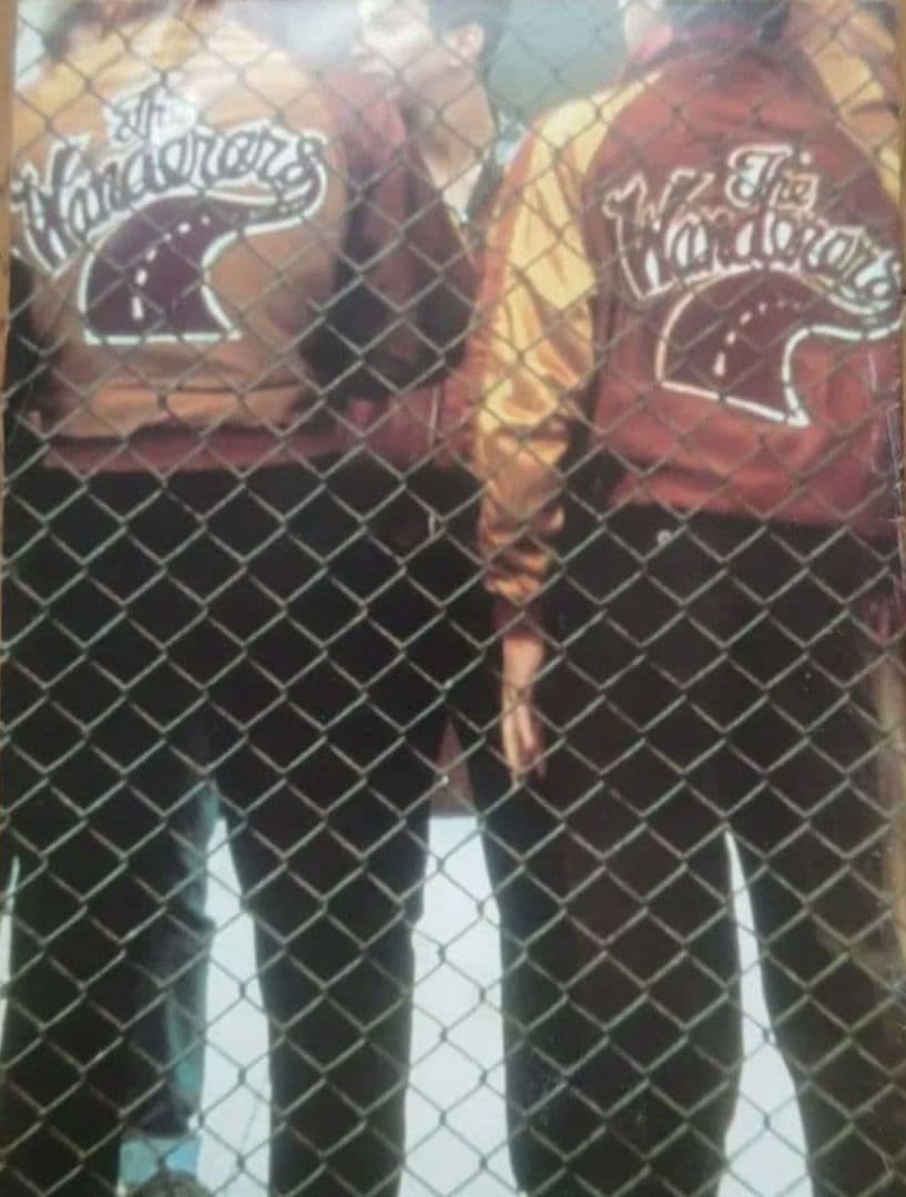 The Wanderers ブラック ナイロンジャケット