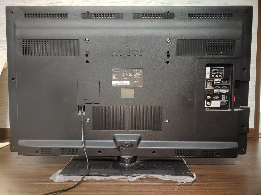 SHARP AQUOS 40V型テレビ LC-40H7
