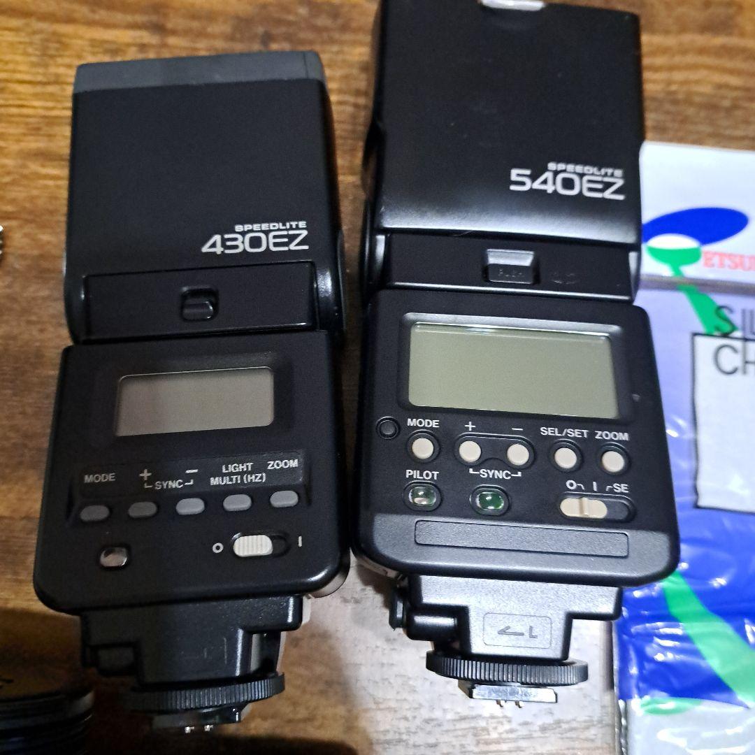 Canon一眼レフレンズ　ストロボ　フィルター　セット