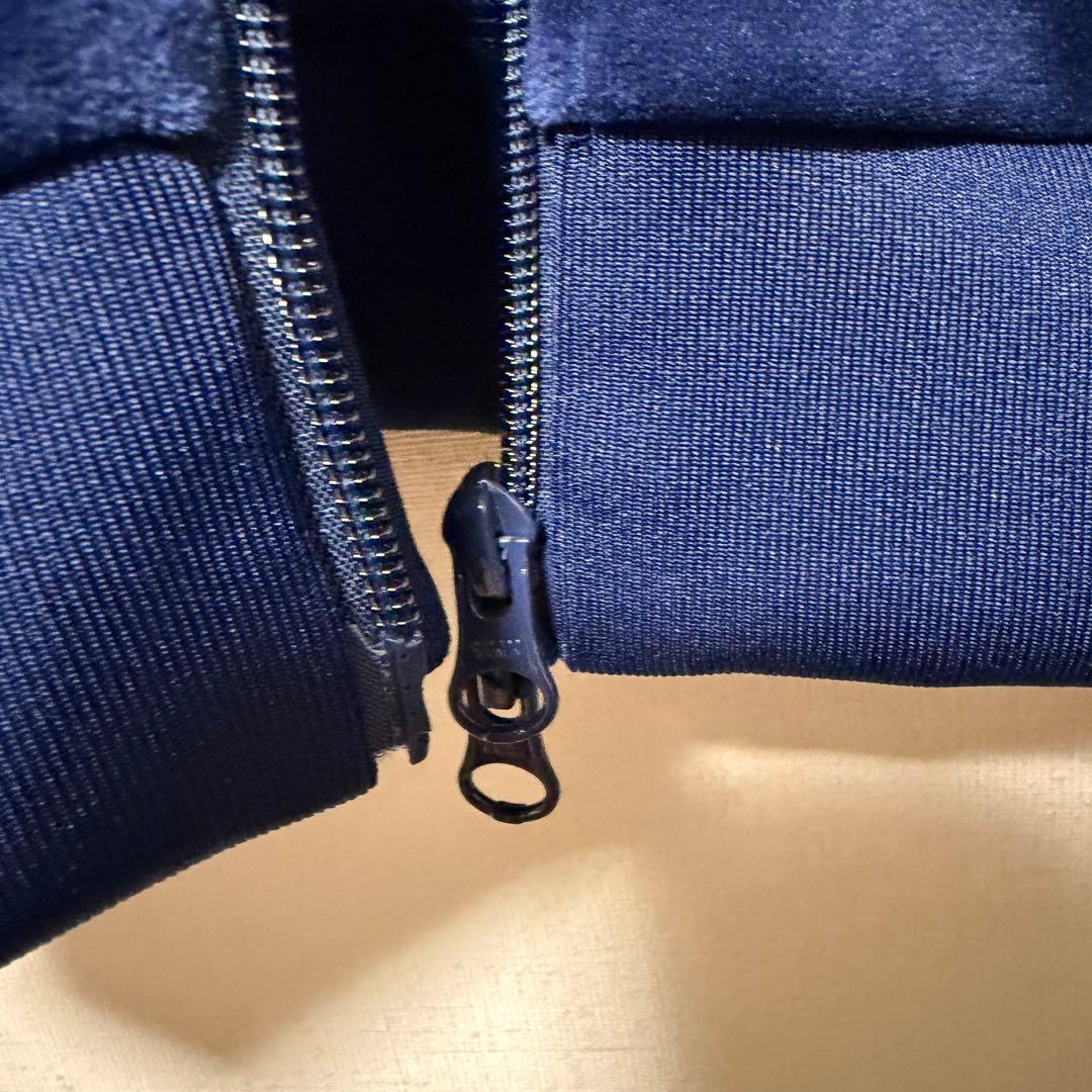 ＊adidas ベロアトラックジャケット　ネイビー　XS ベッケンバウワー