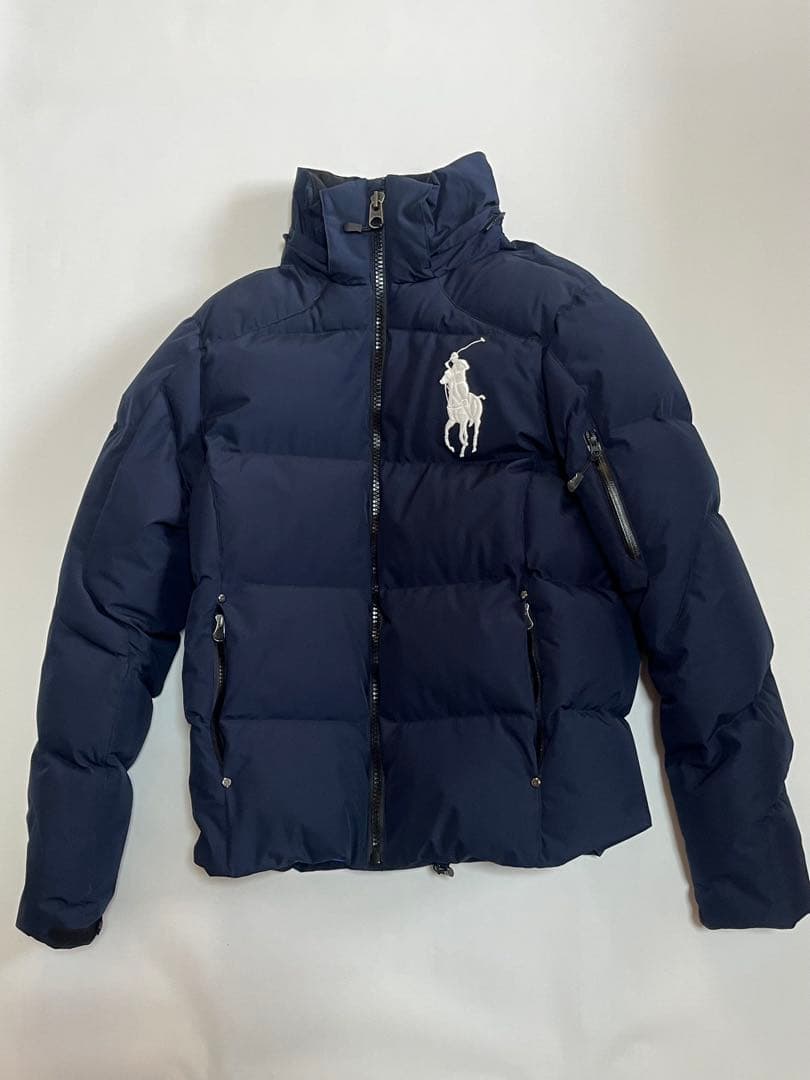 ポロ・ラルフ・ローレン ダウンジャケット ネイビー 【こうじ】