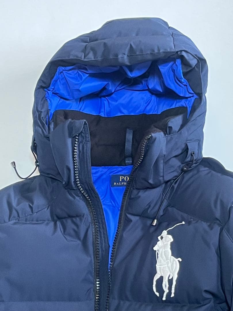ポロ・ラルフ・ローレン ダウンジャケット ネイビー 【こうじ】