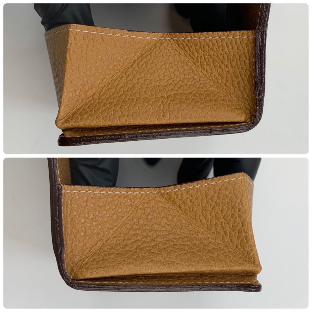 未使用保管品✨ ロエベ ヴィンテージ ケース アナグラム ブラウン レザー