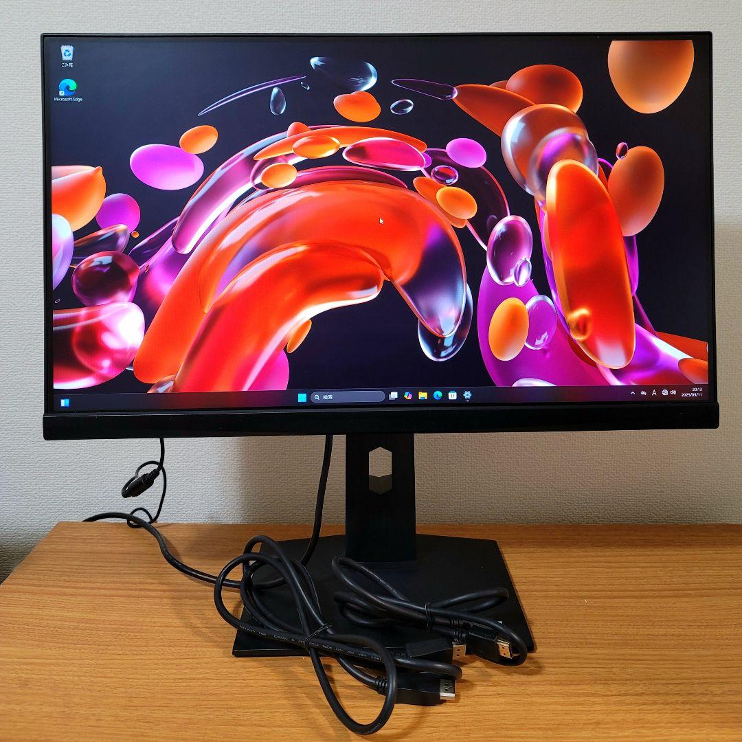 gg　MSI 24.5インチ 240Hz ゲーミングモニター　Type C