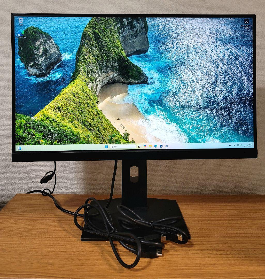 gg　MSI 24.5インチ 240Hz ゲーミングモニター　Type C