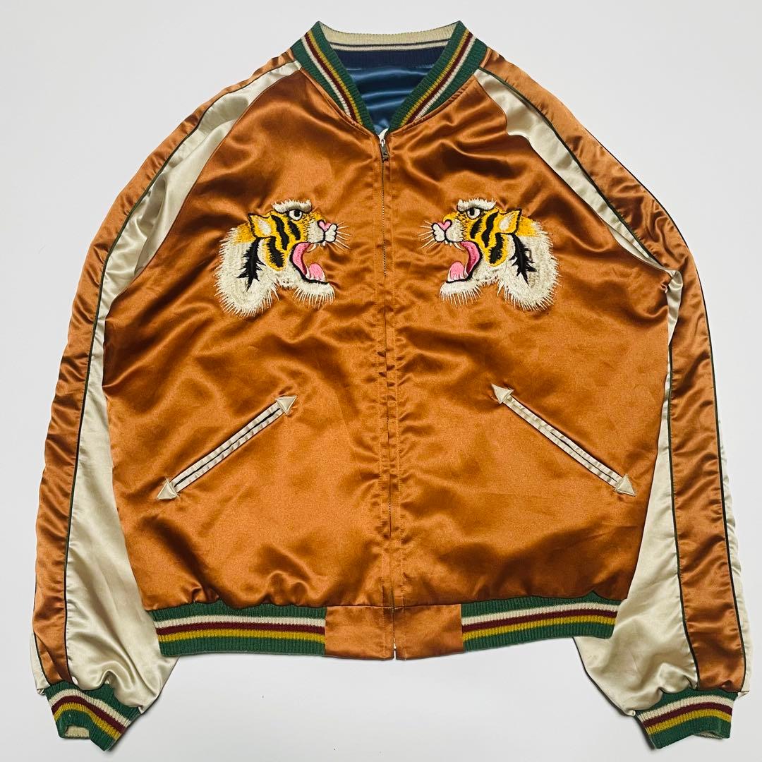美品　Lサイズ　テーラー東洋 TOYO スカジャン リバーシブル タイガーヘッド