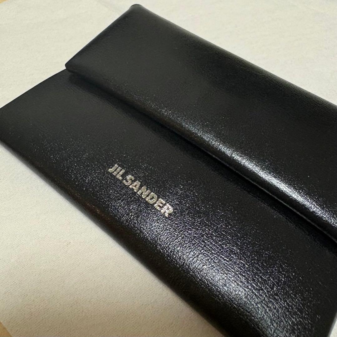 美品 JIL SANDER Folded ミニパース ケース
