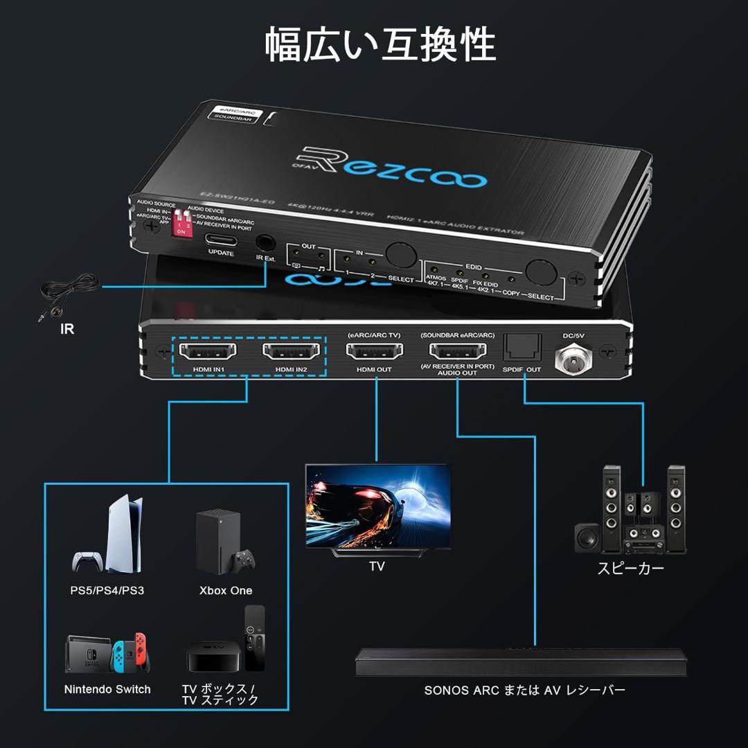 EZCOO HDMI 高性能スプリッター