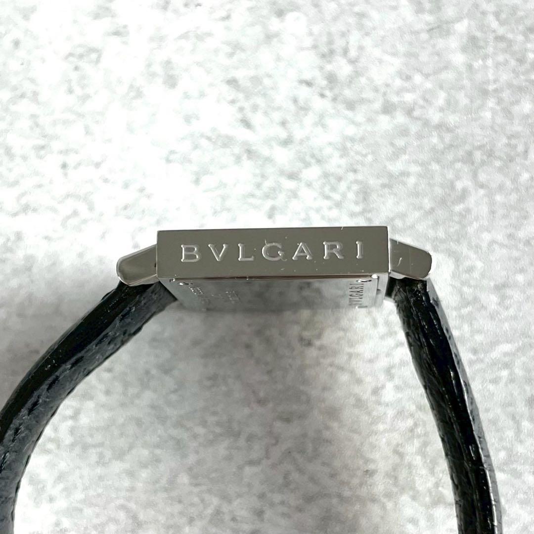 ブルガリ SQ 22 SL ステンレススチール クォーツ腕時計 箱保証書 稼働