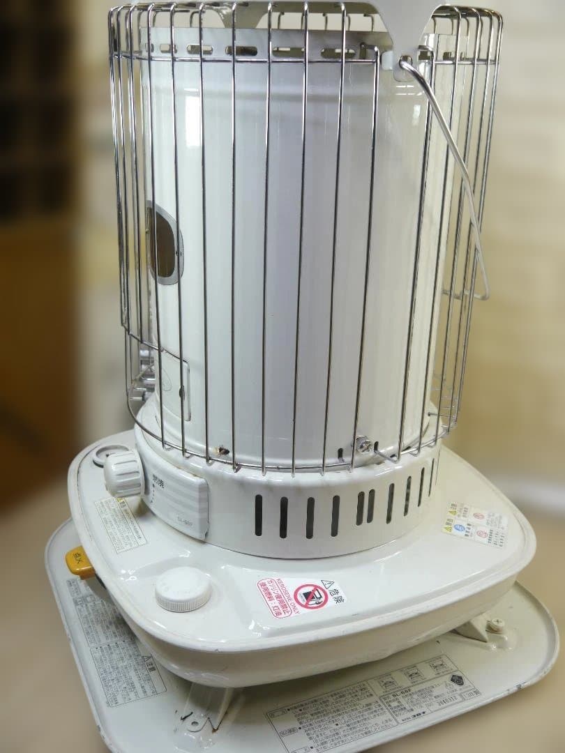 送料無料。２０１３年◆コロナ　石油ストーブ　 ホワイト　円筒　66