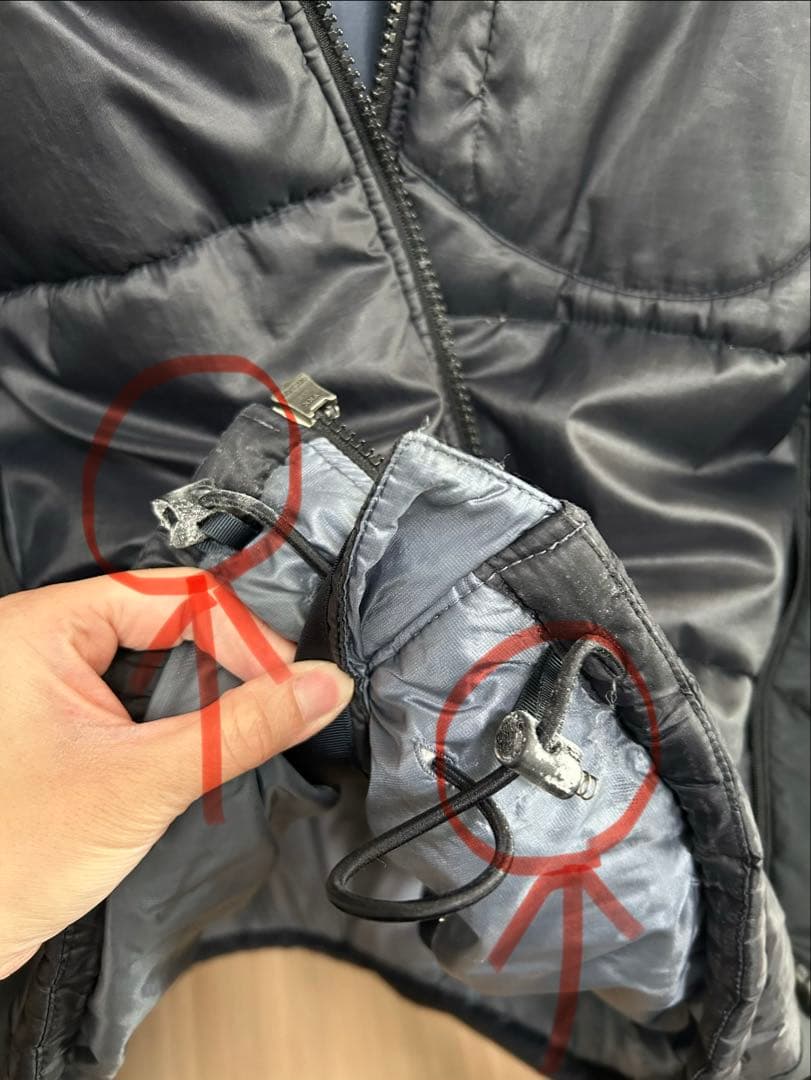 Patagonia（パタゴニア）フード付き ダウンジャケット メンズ Lサイズ