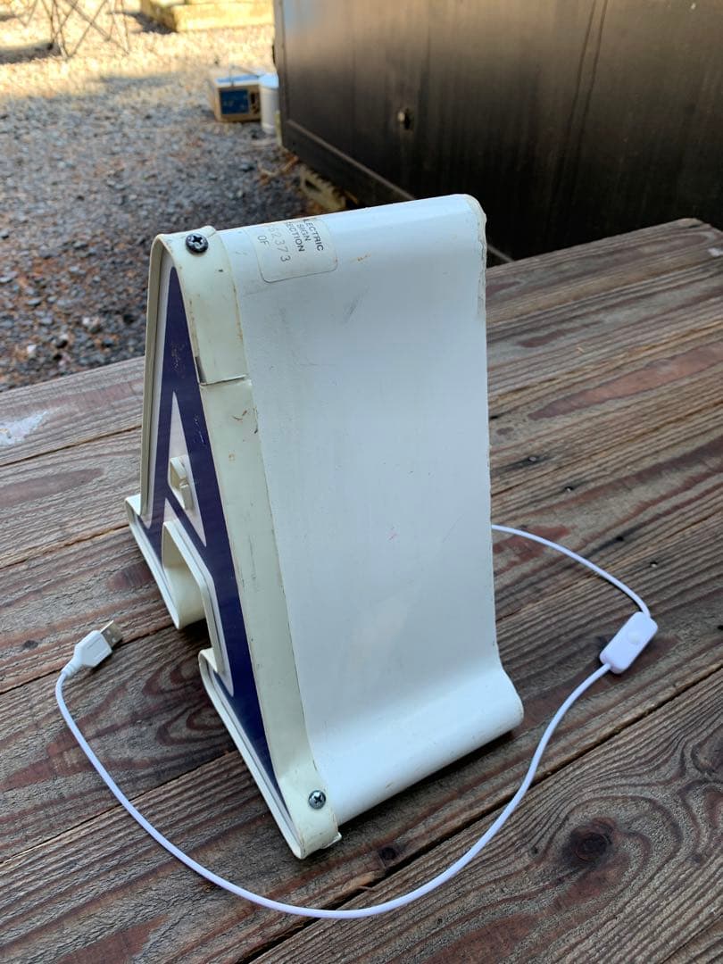 juko　アメリカ直輸入店舗アルファベット看板　USB電源