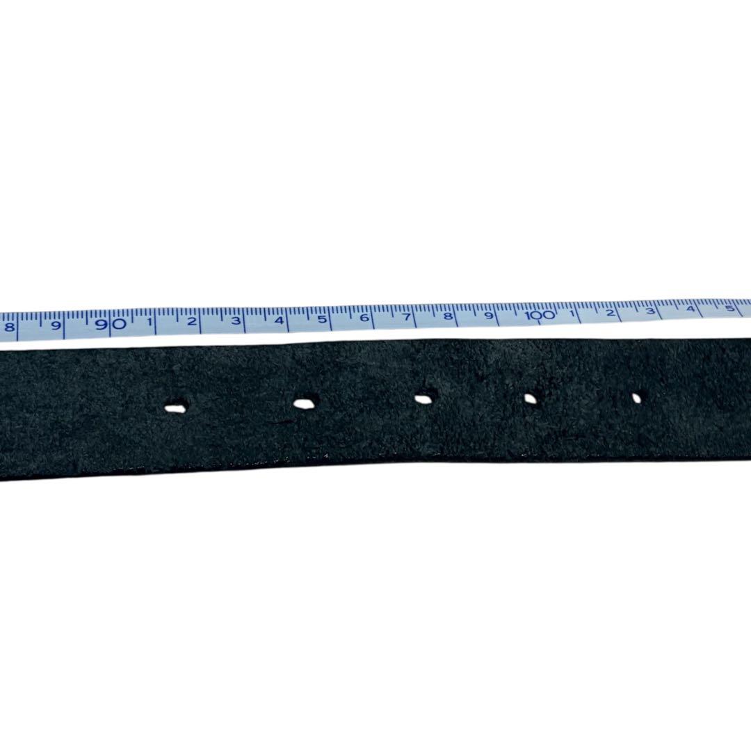 廃盤品　GUCCI グッチ　ブラックレザーベルト GG マーモント　本革　Y2K