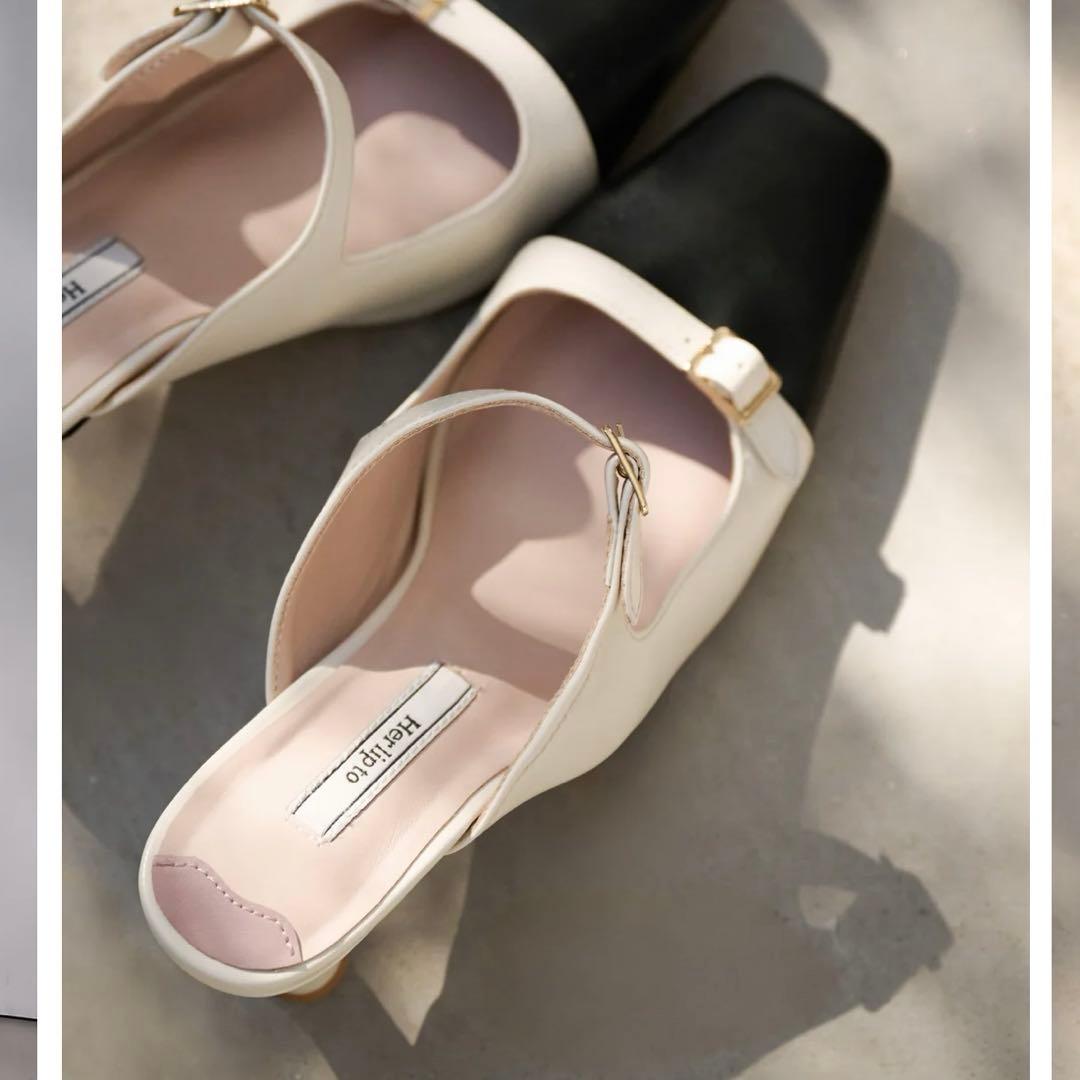 ⭐︎本日のみ⭐︎ハーリップトゥ　Mademoiselle Mules 39 25㎝