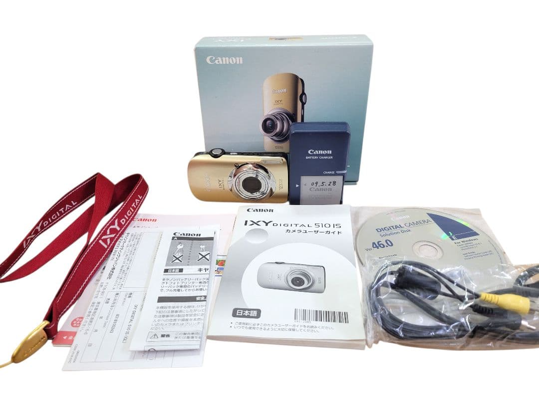 [極美品] Canon IXY DIGITAL 510IS 付属品完備