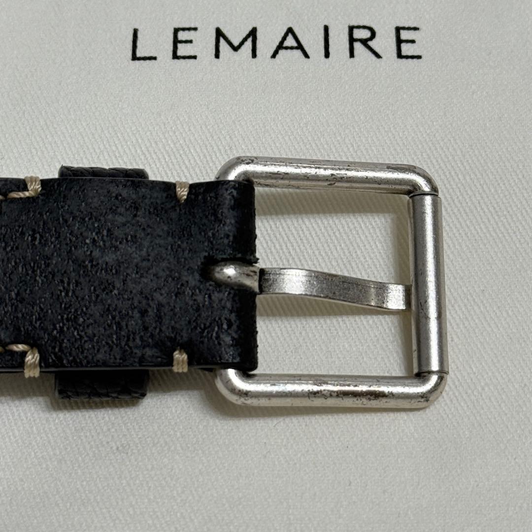 そ*ら様 LEMAIRE Rever sed belt 30mm サイズ:80