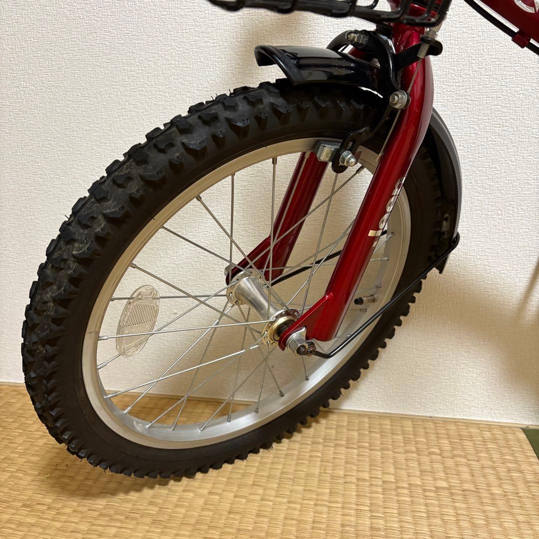 お値下げ！！『福岡』Jeep (ジープ) 子供用自転車 18インチ 赤