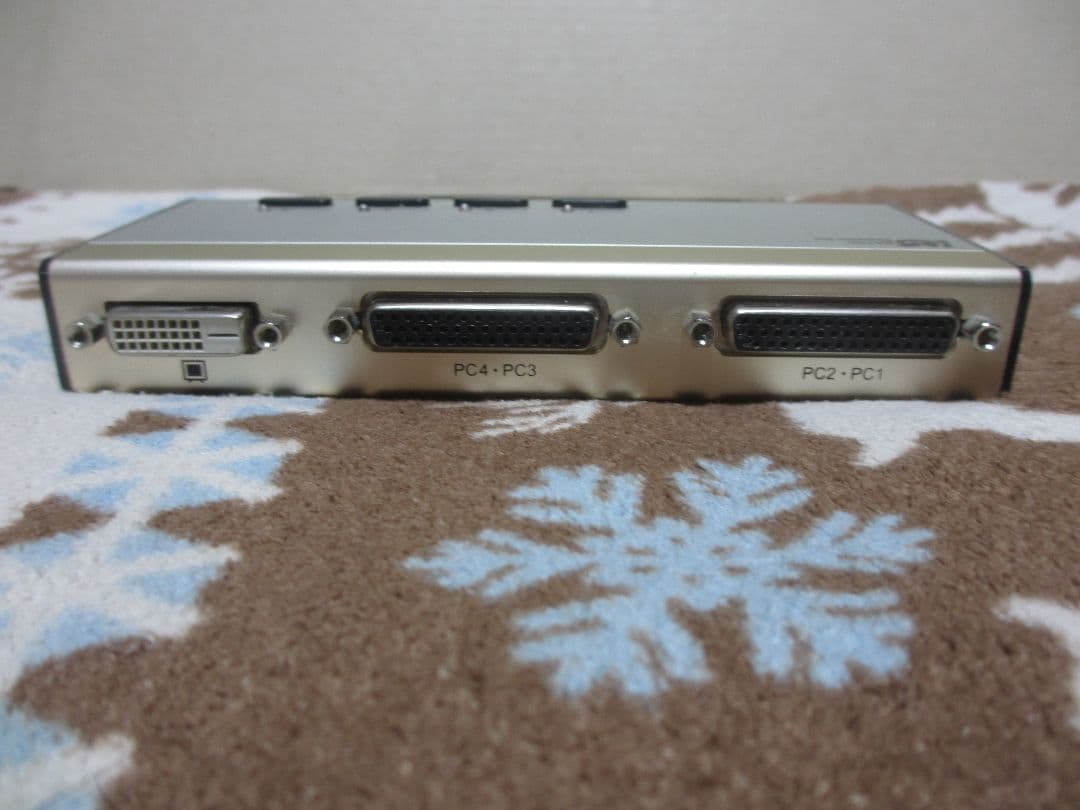 REX-430XDA KVM スイッチ CPU 切り替 4台用 DVI