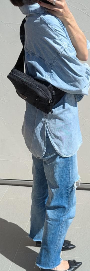 T*A様 PRADA ２VL001 プラダ ウエストポーチ ボディバッグ ブラッ