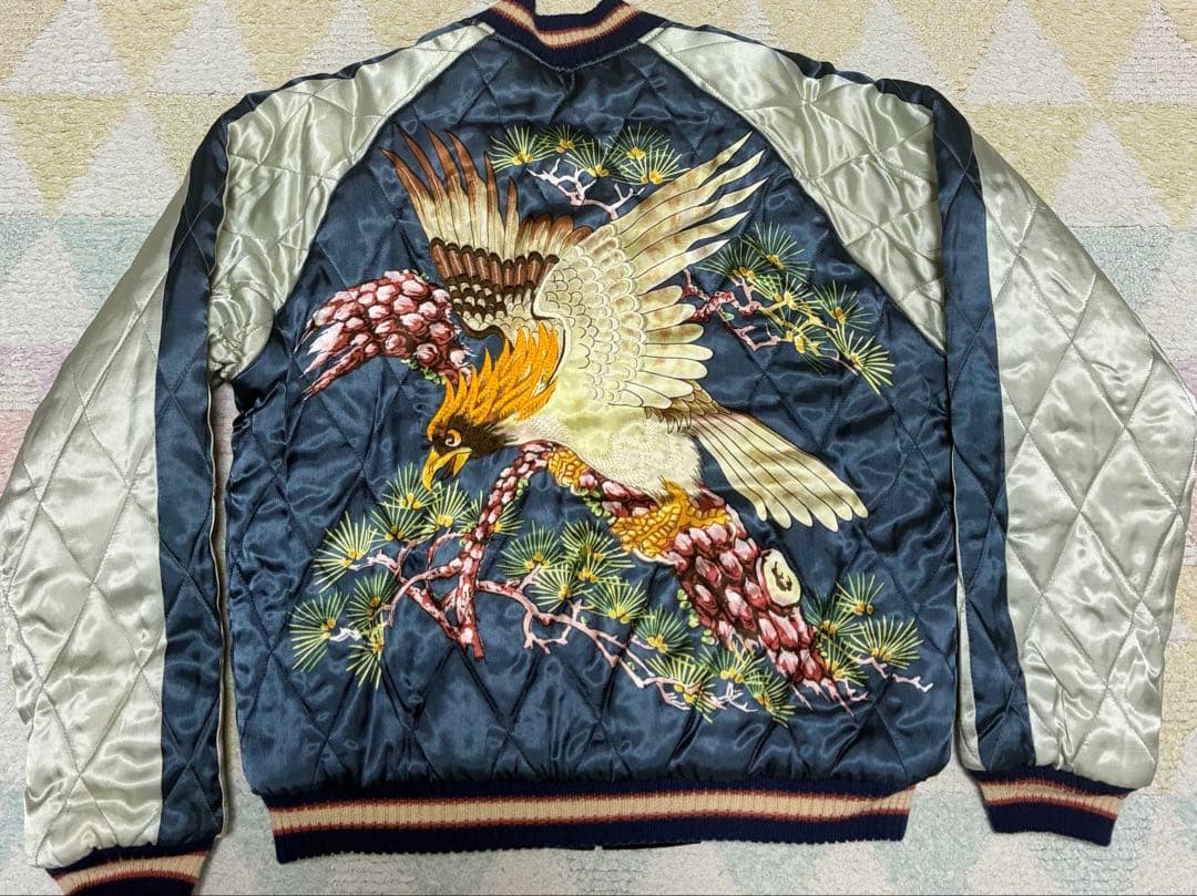 テーラー東洋　スカジャン　限定５００着　Ｍサイズ　黒別珍　M18686