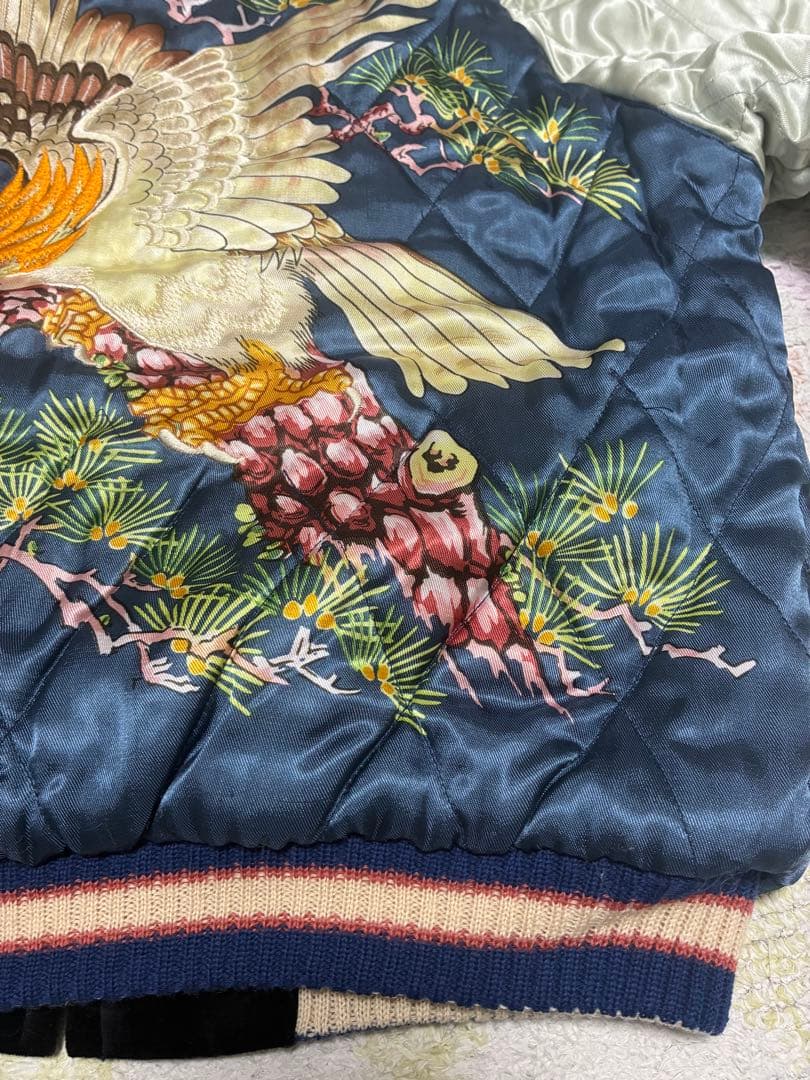 テーラー東洋　スカジャン　限定５００着　Ｍサイズ　黒別珍　M18686