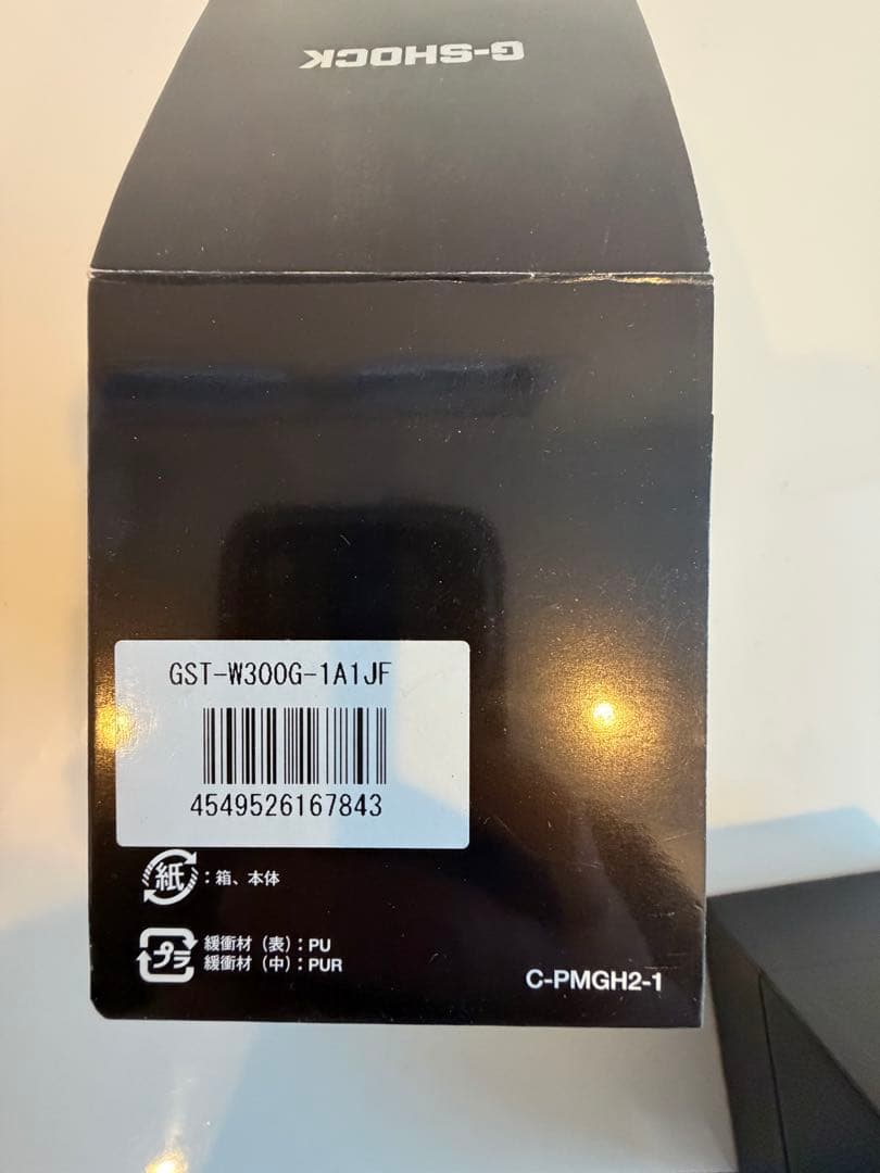 G-SHOCK GST-W300G-1A1JF ブラック