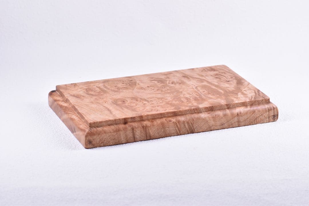 No.315メープル瘤のトレー・箔 - ウォルナット（No.234）