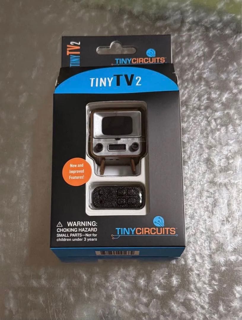 Tiny Circuits Tiny TV 2 ブラウン