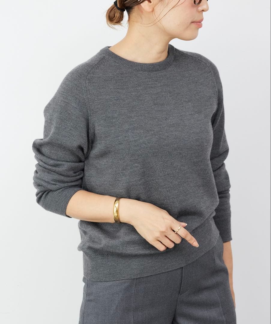 Deuxieme Classe WISH クルーネック プルオーバー
