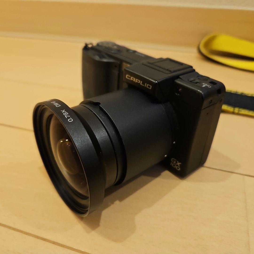 ricoh デジカメ gx100　ワイドコンバージョンレンズなど付き