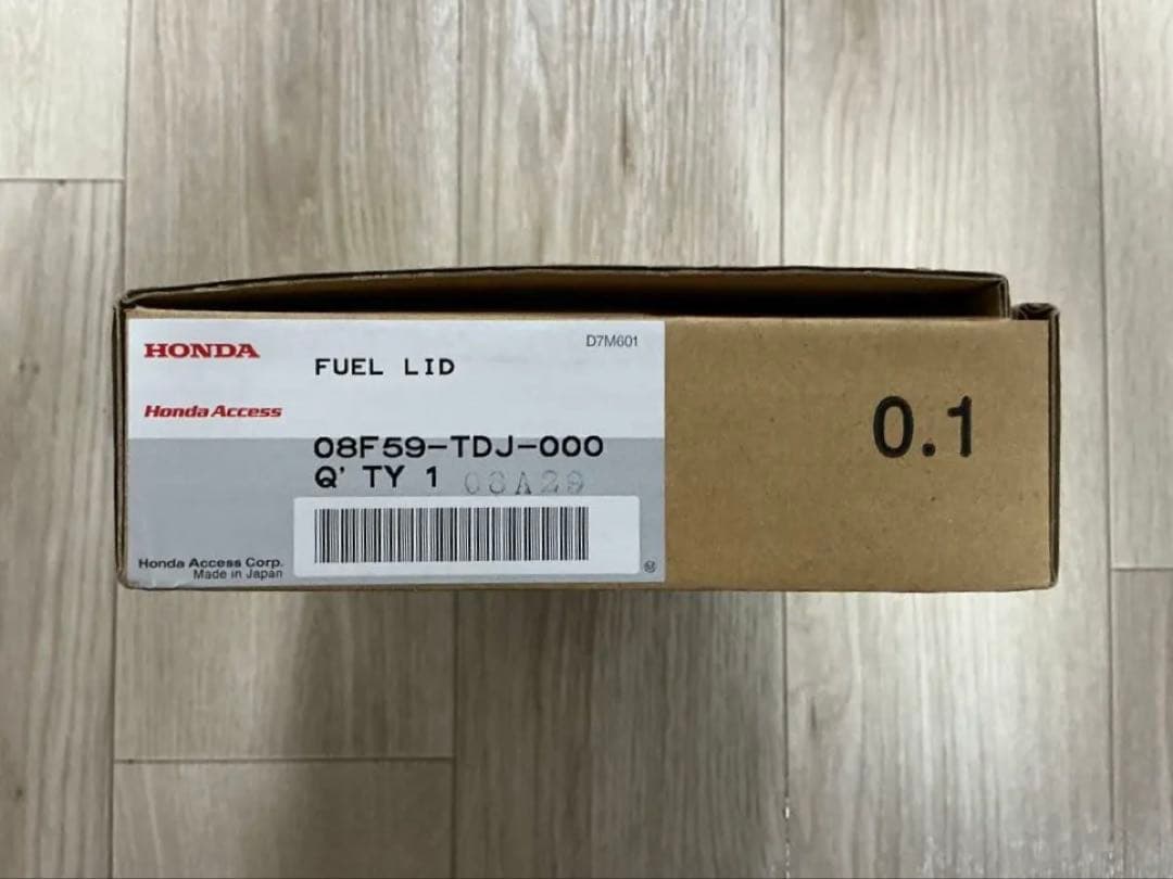 S660 JW5 FUEL LID 純正品　フューエルリッド　ブラック