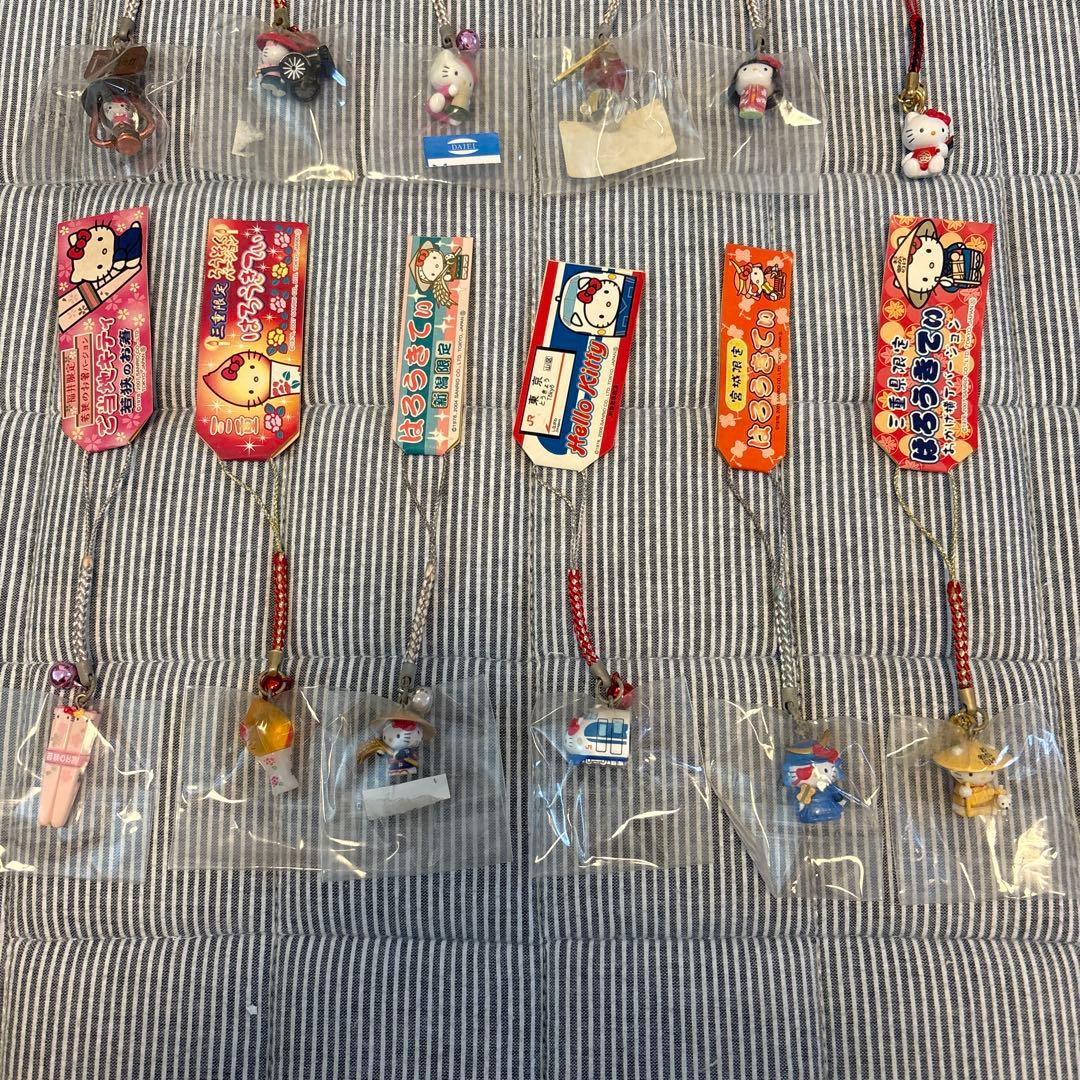 ご当地キティ　ストラップ　セット